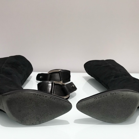 Antonio Melani Black Suede Boots - Picture 9 of 11